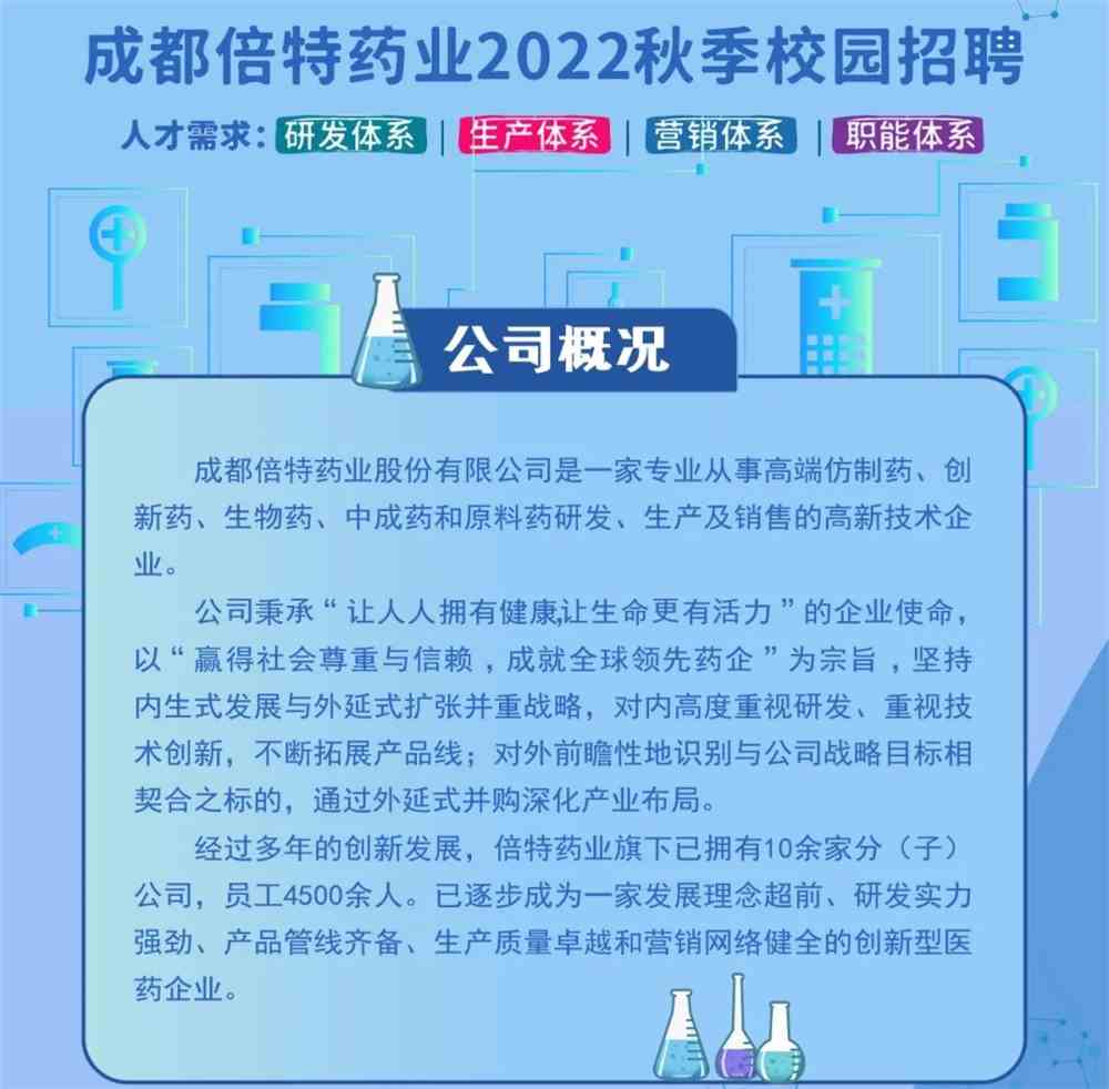 成都药师招聘，美好职业新篇章等你开启！